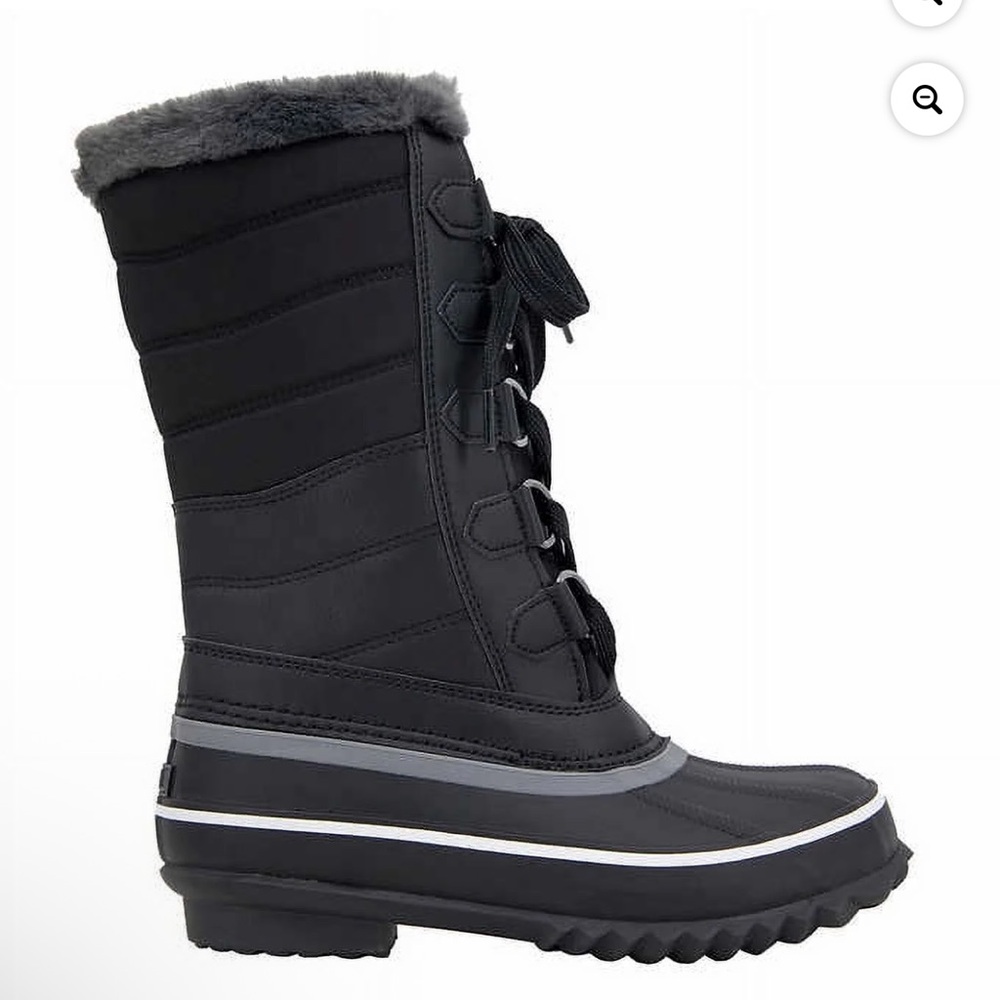 JBU Sabine Ladies' Water Resistant Winter Boot, Black